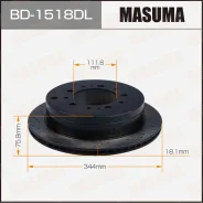 ���� ��������� Masuma ���������������, ������, �����, ��� Toyota Land Cruiser, 1 ��, ���. BD-1518DL BD1518DL ����