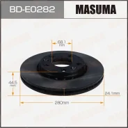 ���� ��������� Masuma, ��������, ������/�����, ��� Renault Duster, 1 ��, ���. BD-E0282 ��������� �� �������� 2 �� BDE0282 ����