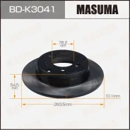 ���� ��������� Masuma, ������, ������/�����, ��� KIA Optima, 1 ��, ���. BD-K3041 ��������� �� �������� 2 �� BDK3041 ����