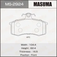 ������� ��������� �������� Masuma, ��������, �������� �� ��� (4 ��), ���. MS-2924 MS2924 ����