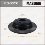 ���� ��������� Masuma, ������, ������/�����, ��� Honda Accord, 1 ��, ���. BD-5550 ��������� �� �������� 2 �� BD5550 ����
