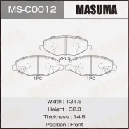 ������� ��������� �������� Masuma, ��������, ��� Chery Amulet, Lifan X60, �������� �� ��� (4 ��), ���. MS-C0012 MSC0012 ����