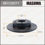 ���� ��������� Masuma, ������, ������/�����, ��� Honda Accord, 1 ��, ���. BD-C0071 ��������� �� �������� 2 �� BDC0071 ����