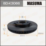 ���� ��������� Masuma, ��������, ������/�����, ��� KIA Ceed, 1 ��, ���. BD-K3066 ��������� �� �������� 2 �� BDK3066 ����
