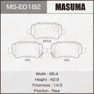 ������� ��������� �������� Masuma, ������, �������� �� ��� (4 ��), ���. MS-E0182 MSE0182 ����