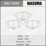 ������� ��������� �������� Masuma, ������, �������� �� ��� (4 ��), ���. MS-1939 MS1939 ����