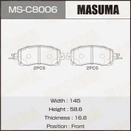 ������� ��������� �������� Masuma, ��������, ��� Subaru Forester / XV / Impreza, �������� �� ��� (4 ��), ���. MS-C8006 MSC8006 ����