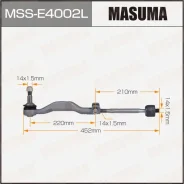 ���� ������� Masuma, ��� BMW X1 (F48) / X2 (F39), ���. MSS-E4002L MSSE4002L ����
