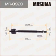 ���� ������� Masuma, ��� Toyota Fortuner / Hilux, ���. MR-8920 MR8920 ����
