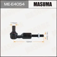 ���������� ������� ���� Masuma AUDI A4 96-04 MEE4054 ����