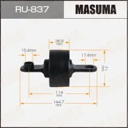 ����������� Masuma KIA CEED I 06-12 rear RU837 ����