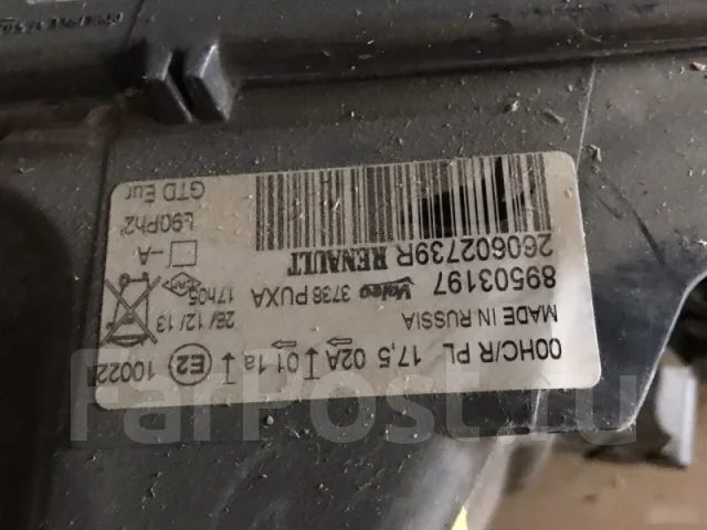 ���� Renault Logan 2012-2014 260602739R 260602739R ����