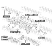 ����������� ������� ����������� ������ | ��� ���� | Febest KAB040 KAB040 ����