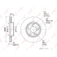 ���� ��������� ������������� (282x23) | ����� | Lynxauto BN1033 BN1033 ����