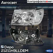 ���� L Toyota Land Cruiser 100 98-07 Depo ���. 212-11H9L-LD-EM 21211H9LLDEM ����