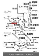���� ������������� ������� Toyota Crown 220 A25-FXS LH Toyota 4884030030, ����� 4884030030 ����