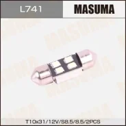 ����� ������������ Masuma LED T10x31 12V/10W SMD 1-2W(�������� 2��) L741 ����