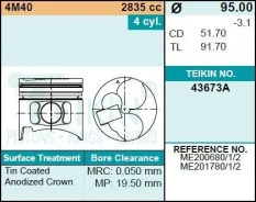 ������� ��������� Teikin 43673A STD (4��/����) Teikin 43673ASTD 43673ASTD ����