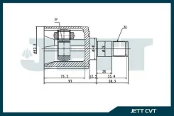 ���� ���������� JETT V40-3044 JETT V403044 V403044 ����