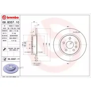 ���� ��������� ������ Buick (SGM) Encore (SJ2) 07/12- / Buick (SGM) Encore (SM3) 07/19- / Buick (S Brembo 08B35710 Brembo 08B35710 08B35710 ����