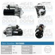 ������� 12V 1,3KW Renault Clio II, Megane I Meatdoria 5015089 Meatdoria 5015089 5015089 ����