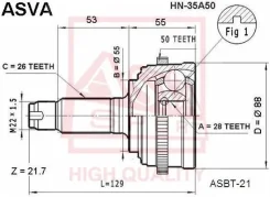 ���� ������� | ����� ����/��� | ASVA HN35A50 HN35A50 ����