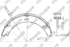 ��������� ������� (������� �������) TG-0515/FN0515* Ti�GUAR (�������� 4��. ) Tiguar TG0515 TG0515 ����