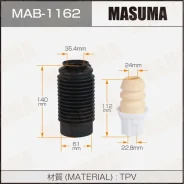 �������� �������� ������������ ������������� Masuma, 1 ������� + 1 ��������, ��� ���� O24��, ���. MAB-1162 MAB1162 ����