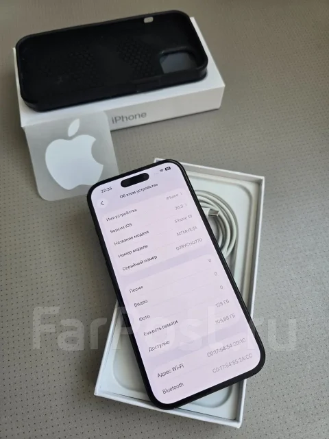 Apple iPhone 15. �/�, 128 ��, ������, 4G LTE ����