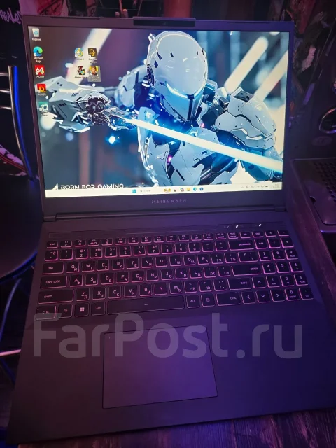 Maibenben X16A-R77445. 16", ��� 16 ��, ���� 1 024���, WiFi: 1, Bluetooth: 1, ����������� �� 4��. ����