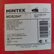 ������� ��������� Mintex MDB2547 MDB2547 ����