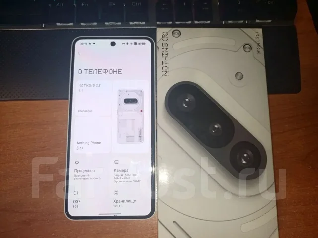 Nothing Phone 3a. �/�, 128 ��, �����, 5G ����