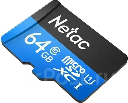 ����� ������ Netac micro-SDXC 64GB Class 10 230733 ����