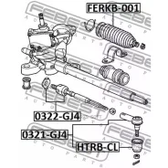 ���������� ������� | ��� ����/��� | Febest 0321-GJ4 0321GJ4 ����
