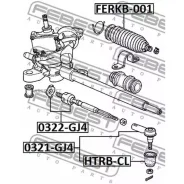 ���������� ������� | ��� ����/��� | Febest 0321GJ4 0321GJ4 ����