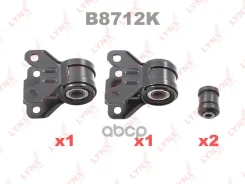 �������� ������������� ������� �������� | ����� | Mazda 3 (BL_) 09- / KIT FR �������� (4 ���������: C8243x2/ C9301x1/ C9302x1) LYNXauto ���. B8712K, �...