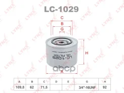 ������ �������� Fiat Ducato 89-02 1.9 TD LYNXauto ���. LC1029 LC1029 ����