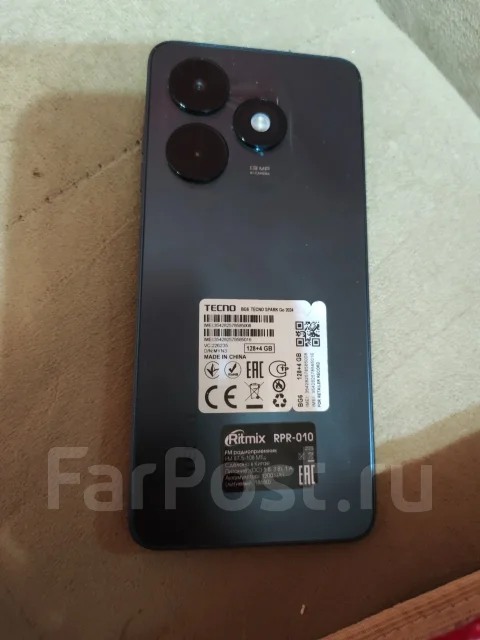 Tecno Spark Go 2024. �/�, 128 ��, ������, 4G LTE, Dual-SIM ����