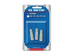 ����� ������� (���) 1/4", HEX, 4, 5, 6 ��, 3 �������� KING TONY ����