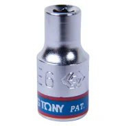 ������� �������� TORX �-�������� 1/4", E6, L=24�� 237506M KING TONY ����