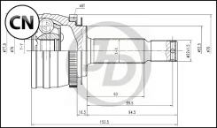 ���� ������� ABS 151545 JCT0105A ����