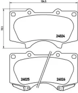 ������� ��������� ��������, XTRA LINE P 83 102X Brembo P83102X P83102X ����