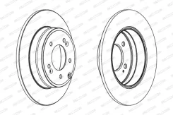 ���� ����. ���. Hyunda ddf1787 Ferodo DDF1787 ����