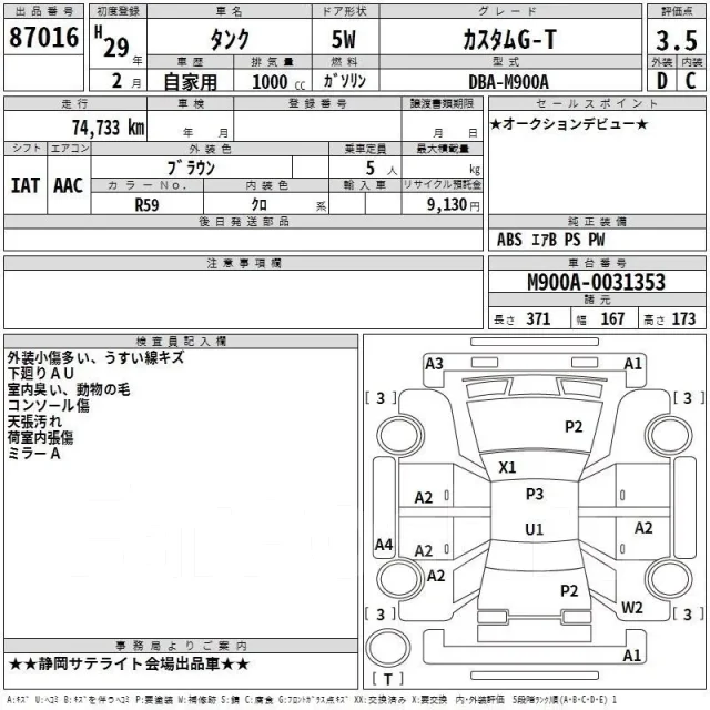 Toyota Tank. ��������, ��������, 1.0 (98��.�.), ������, 75 000����. ��, �/�, ��� ���. ��� ����� �� ���������� ����