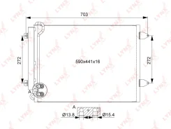 �������� ������������ � ���������� VW Passat 1.6-2.0 05-14 LYNX RC0106 RC0106 ����