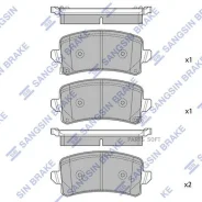 ������� �������� ������! � ���������. ���������� Haval Jolion 1.5 21 SP2692 Sangsin Brake SP2692 SP2692 ����