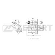������� VW Polo IV V 01- Golf V VI 03- Audi A3 II 03- A1 10- Skoda Octavia (1Z3 1Z5) 04- Rapid AN1024 ����