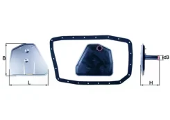 ������ �������������� Mahle HX 162D HX162D ����