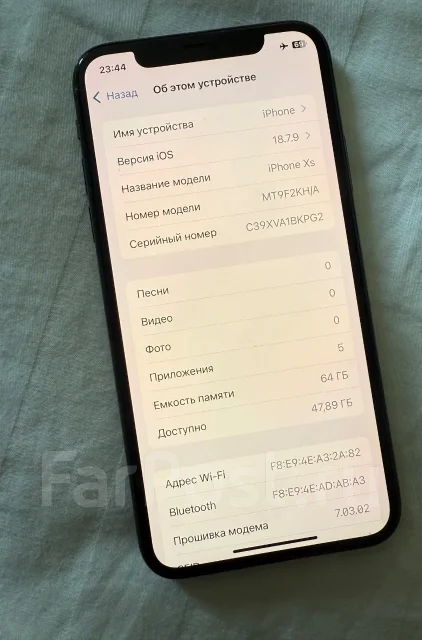 Apple iPhone Xs. �/�, 64 ��, ������ ����