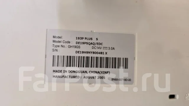 Samsung. 19", ���������� �� (LCD, LED, QLED) ����